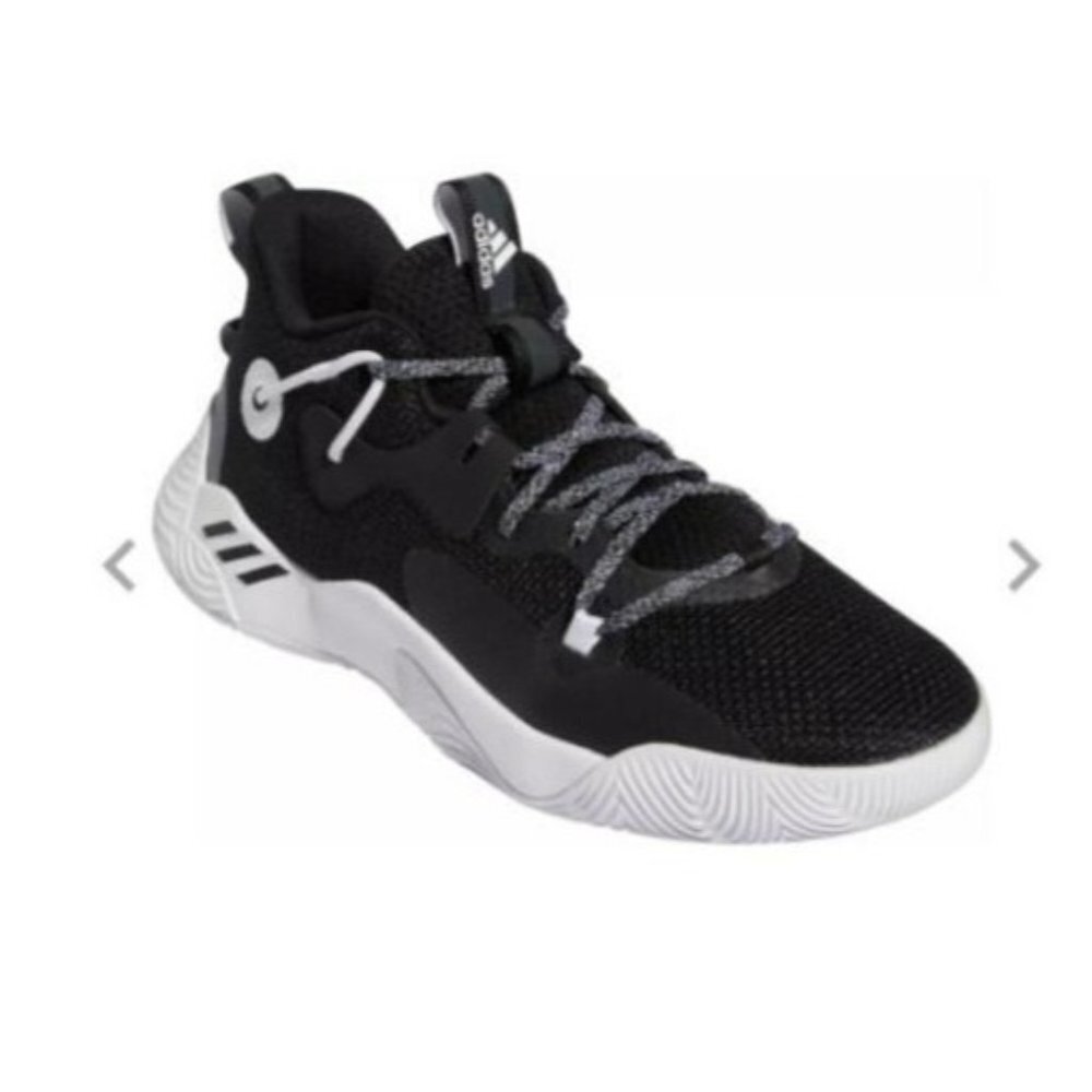 ADIDAS Harden Stepback 3 Men's 6.5 Women's size 7.5 Black/White Basketball